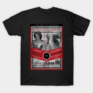 queen elizabeth ii vs lady di T-Shirt